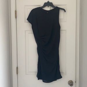 H and M one shoulder Black dress